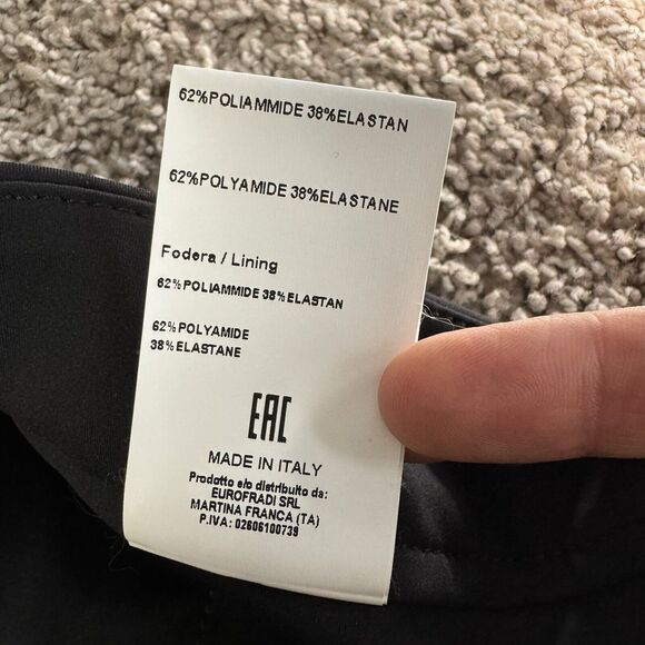 FRADI Tech Jogger PANTS FLAT MENS SIZE 38 X 32 Stretch Made In Italy NWT - Picture 12 of 15